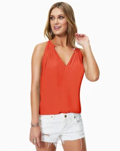 Fashion Ramy Brook Piper V-Neck Tank Top