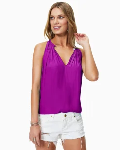 Fashion Ramy Brook Piper V-Neck Tank Top