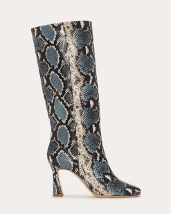 Best Ramy Brook Queen Heeled Snake Boots