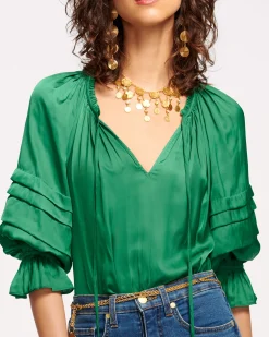 Discount Ramy Brook Randi Puff Sleeve Top