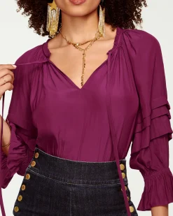 Discount Ramy Brook Randi Puff Sleeve Top