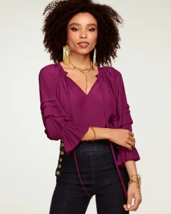 Discount Ramy Brook Randi Puff Sleeve Top