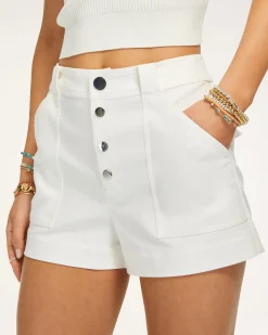 Best Ramy Brook Roberta High Waisted Short Ivory