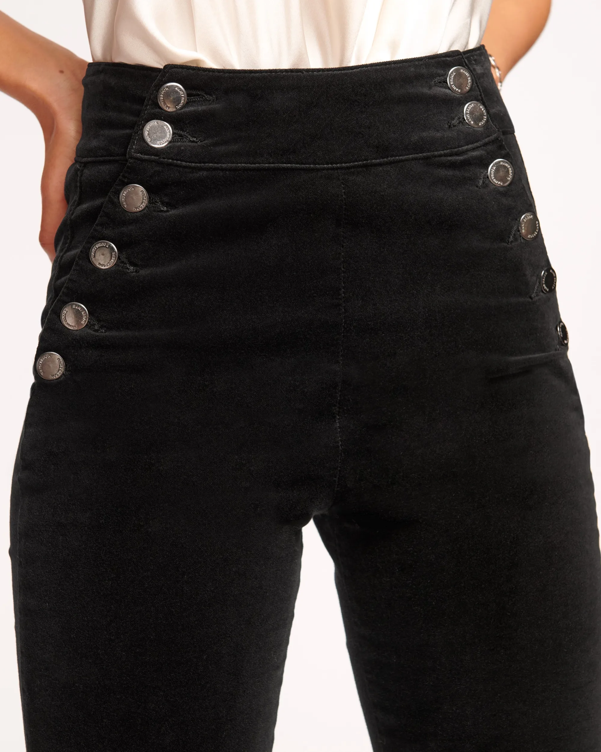 Clearance Ramy Brook Romee High Waisted Flare Jean Darkwash