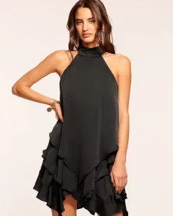Fashion Ramy Brook Shaina Tiered Mini Dress Daisyyellow