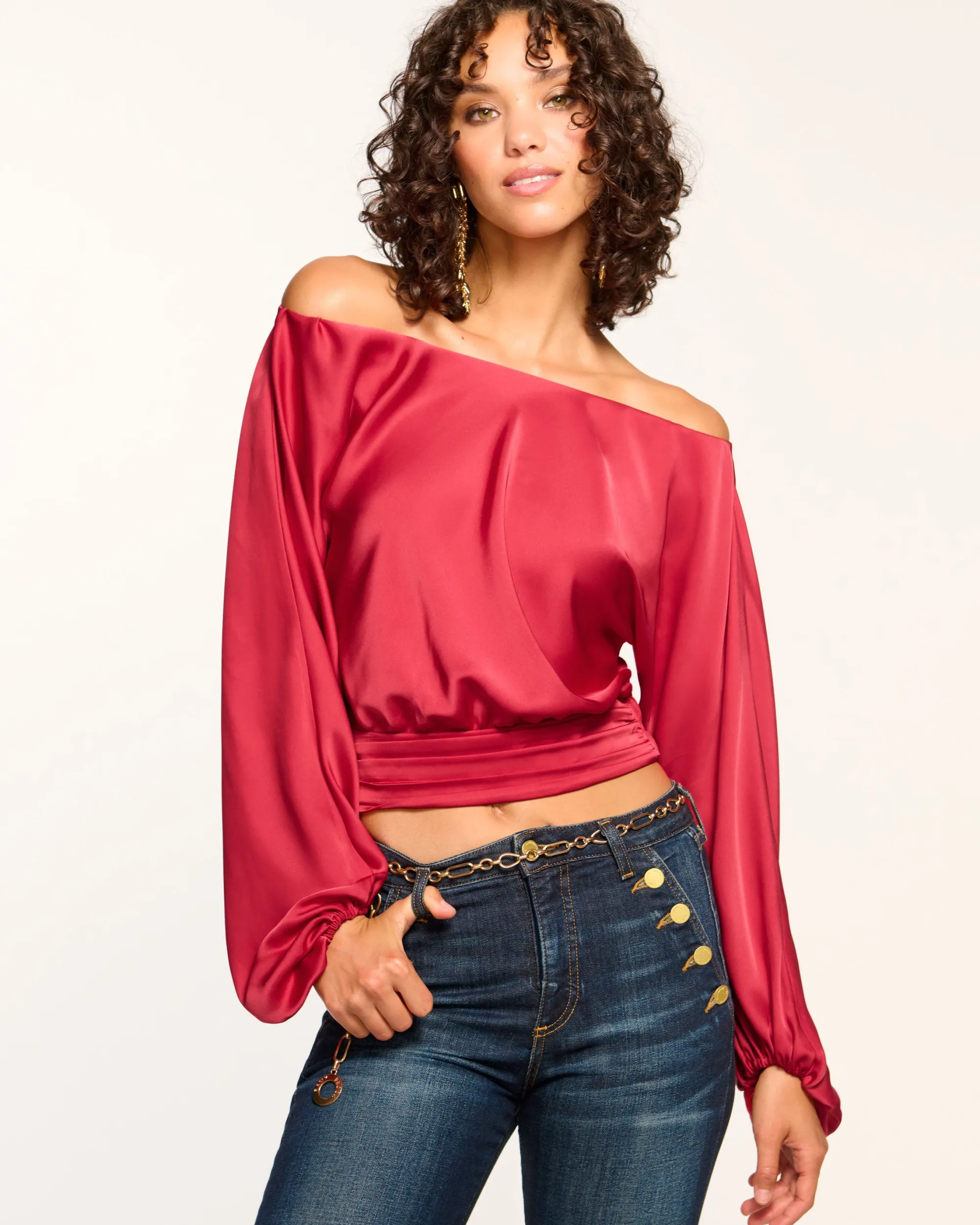 Hot Ramy Brook Sonja Off-The-Shoulder Top