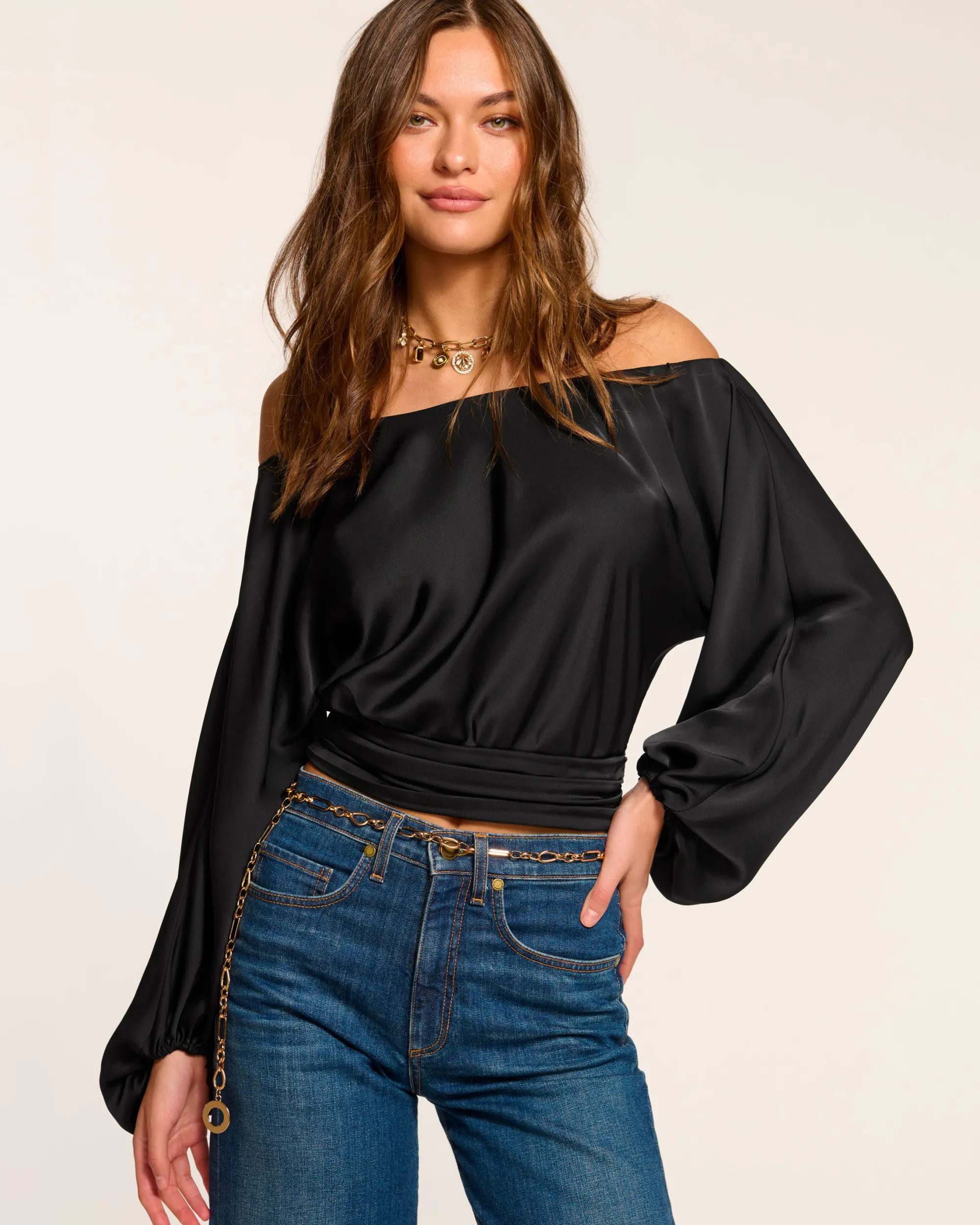 Hot Ramy Brook Sonja Off-The-Shoulder Top