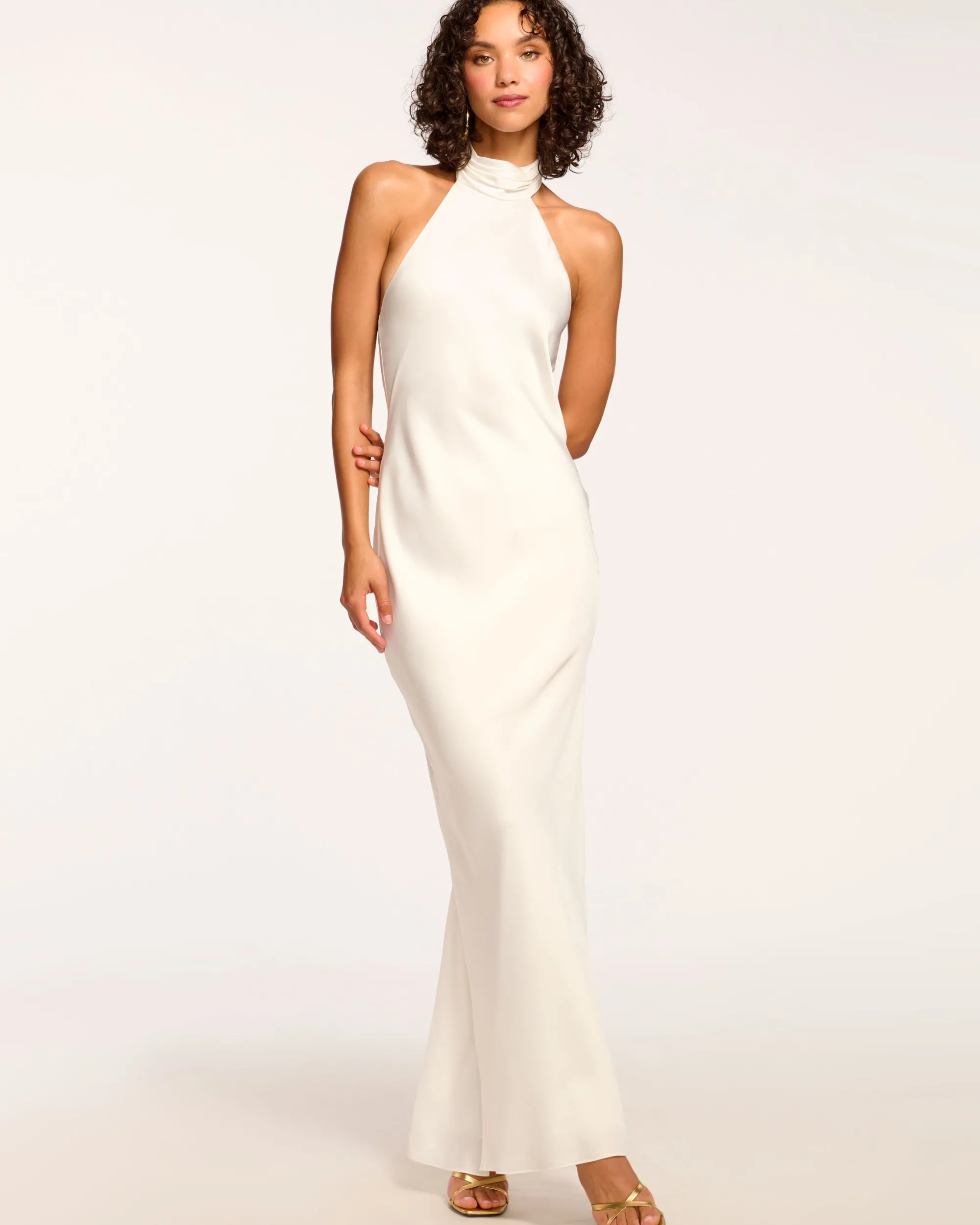 Discount Ramy Brook Tatiana High Neck Gown