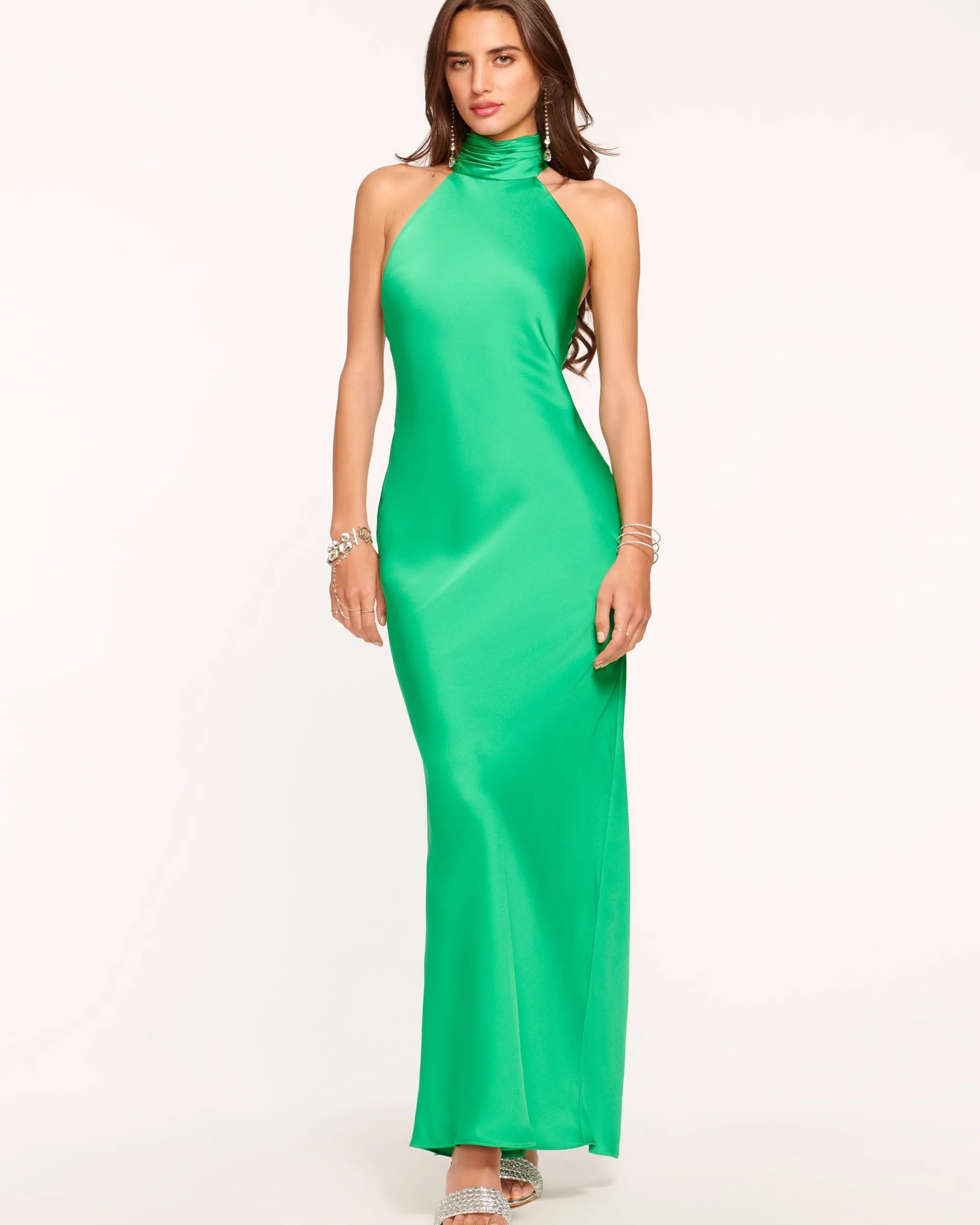 Discount Ramy Brook Tatiana High Neck Gown