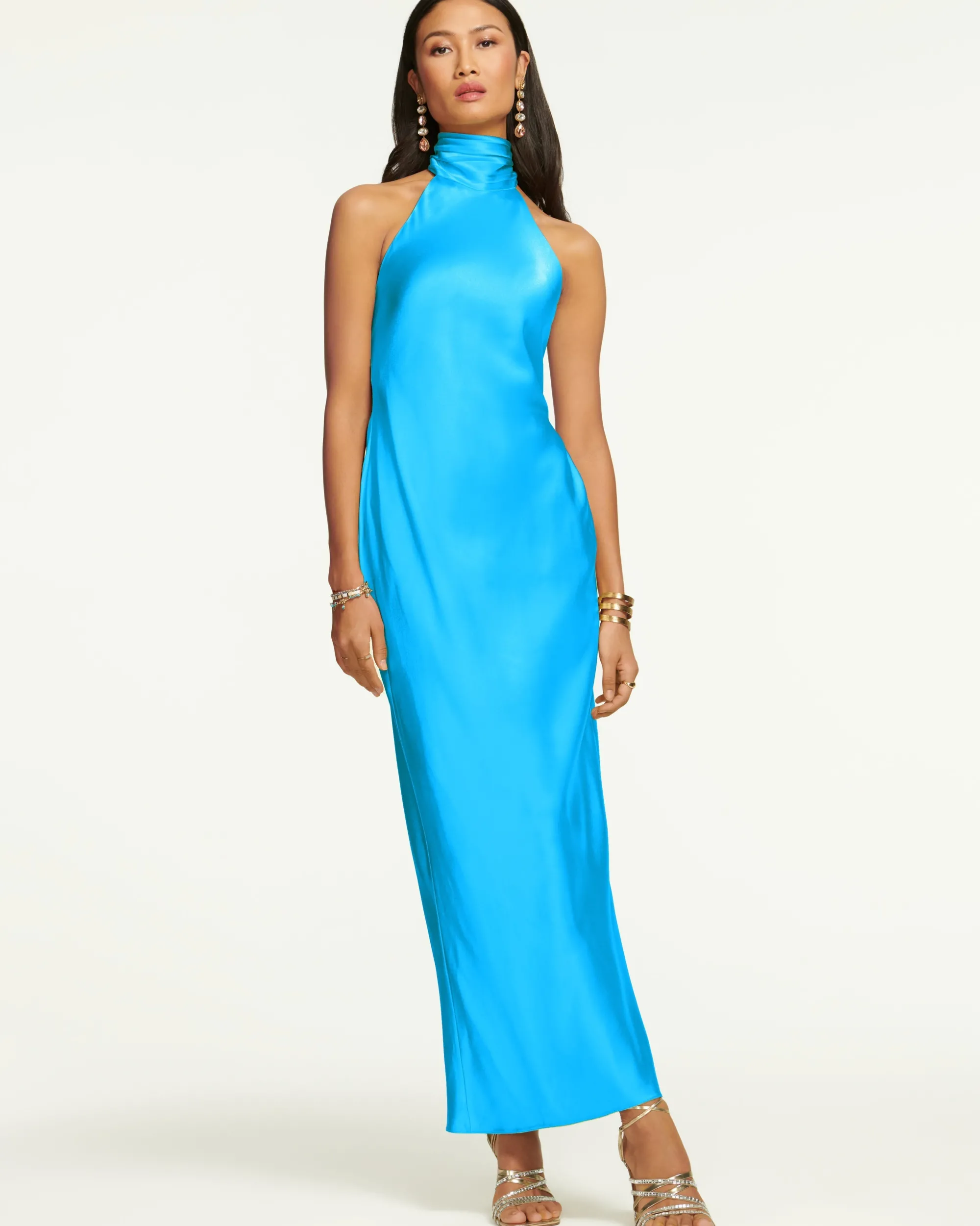 Discount Ramy Brook Tatiana High Neck Gown