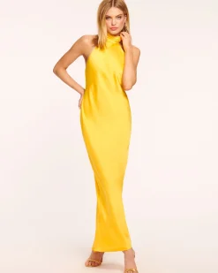 Discount Ramy Brook Tatiana High Neck Gown