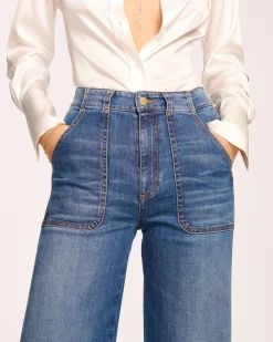 Fashion Ramy Brook Theodora Wide Leg Jean