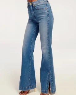 Sale Ramy Brook Tyra High Waisted Flare Jean